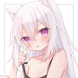 This is a pixiv picture whose title is べーっ.