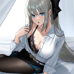 This is a pixiv picture whose title is OLモルガン.