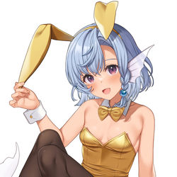 This is a pixiv picture whose title is バニーの人魚.