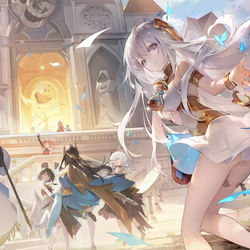 This is a pixiv picture whose title is 2021商业绘图合集 A collection of worki.