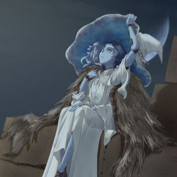 This is a pixiv picture whose title is 傲娇菈妮(Rani)大小姐想要我赶快到来.