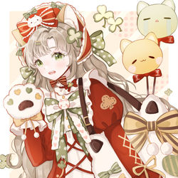 This is a pixiv picture whose title is 喵喵少女.