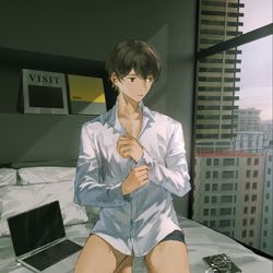This is a pixiv picture whose title is cloudy.
