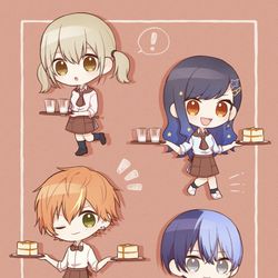 This is a pixiv picture whose title is 🥞.