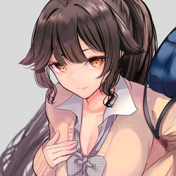 This is a pixiv picture whose title is ギャル高雄.