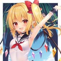 This is a pixiv picture whose title is ハイレグフランちゃん.