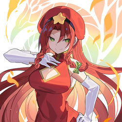 This is a pixiv picture whose title is 赤メイリン.