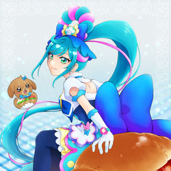 This is a pixiv picture whose title is キュアスパイシー生誕祭.