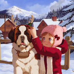 This is a pixiv picture whose title is Holidays 2021.