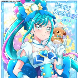 This is a pixiv picture whose title is キュアスパイシー生誕祭♪.