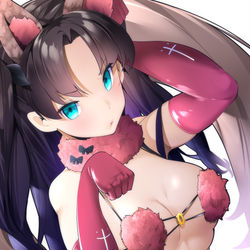 This is a pixiv picture whose title is Rin dangerous beasts.