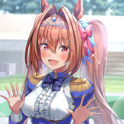 This is a pixiv picture whose title is よそ行きスカーレット(差分あり).