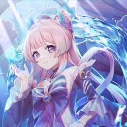 This is a pixiv picture whose title is 珊瑚宮心海.