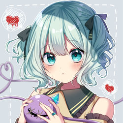 This is a pixiv picture whose title is 地雷系こいしちゃん.