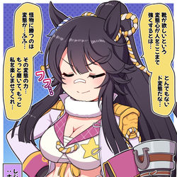 This is a pixiv picture whose title is レジェンドレースの後：ナリタブライアン.