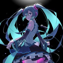 This is a pixiv picture whose title is 歌姫.