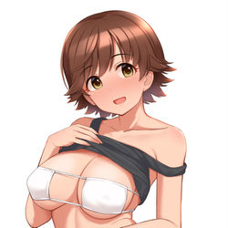 This is a pixiv picture whose title is 未央ちゃ～～！.