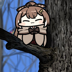 This is a pixiv picture whose title is 七詩ムメイ.