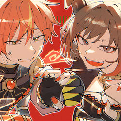 This is a pixiv picture whose title is サラマンダー.