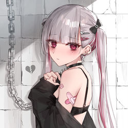 This is a pixiv picture whose title is やみかわついんて.