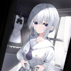 This is a pixiv picture whose title is 𝙪𝙣𝙞𝙛𝙤𝙧𝙢.