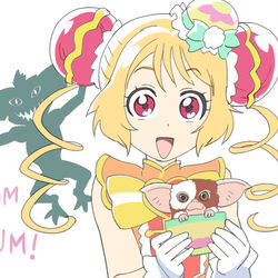 This is a pixiv picture whose title is 夜中のおやつはNG.
