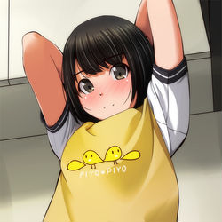 This is a pixiv picture whose title is 今日の一枚3203 (1:00+0:30+0:50).