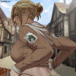 This is a pixiv picture whose title is Annie.