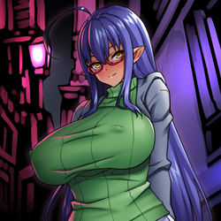 This is a pixiv picture whose title is 裏路地虹水さん.