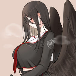 This is a pixiv picture whose title is ハスミ.