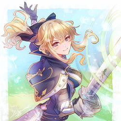 This is a pixiv picture whose title is 蒲公英騎士.