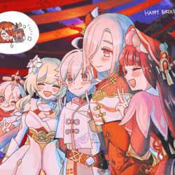 This is a pixiv picture whose title is 原神まとめ3.