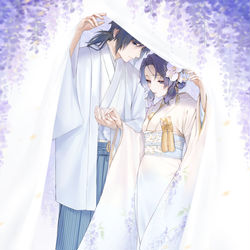 This is a pixiv picture whose title is 羽化🦋.