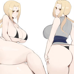 This is a pixiv picture whose title is Tsunade.