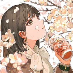 This is a pixiv picture whose title is やっぱ、春、憂鬱.