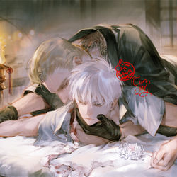 This is a pixiv picture whose title is 所有欲.