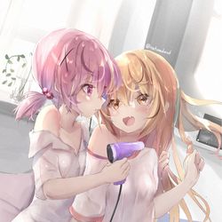 This is a pixiv picture whose title is 風呂上がり.