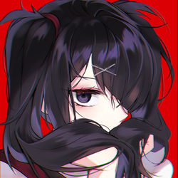 This is a pixiv picture whose title is ❤🧡💛🖤†昇天†🖤💚💙💜.