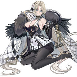 This is a pixiv picture whose title is 碧蓝航线.