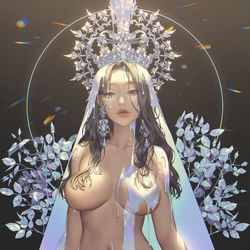 This is a pixiv picture whose title is DIAMOND.