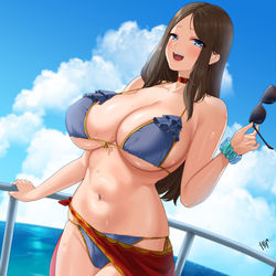 This is a pixiv picture whose title is 「さあ、おまちかね！マスター～」.