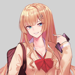 This is a pixiv picture whose title is ギャル金剛.