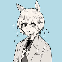 This is a pixiv picture whose title is セイウンスカイ.