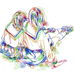 This is a pixiv picture whose title is 無題.