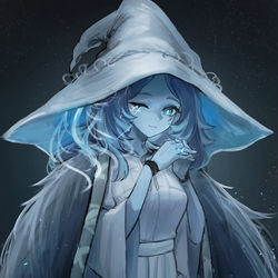 This is a pixiv picture whose title is 魔女ラニ.