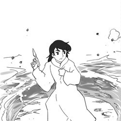 This is a pixiv picture whose title is バリヤー行者.