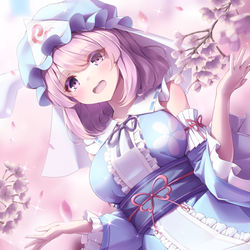 This is a pixiv picture whose title is 桜.