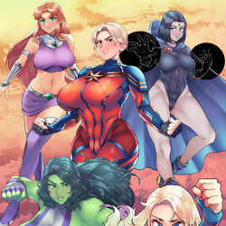 This is a pixiv picture whose title is 集結.