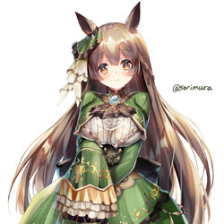 This is a pixiv picture whose title is サトノダイヤモンドちゃん.