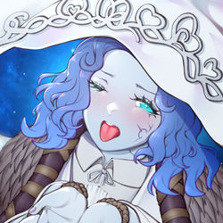 This is a pixiv picture whose title is 让魔女菈妮蒙羞.